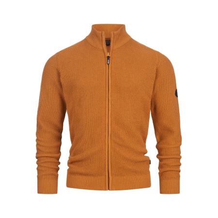 INDICODE JEANS Gebreid vest Layton bruin