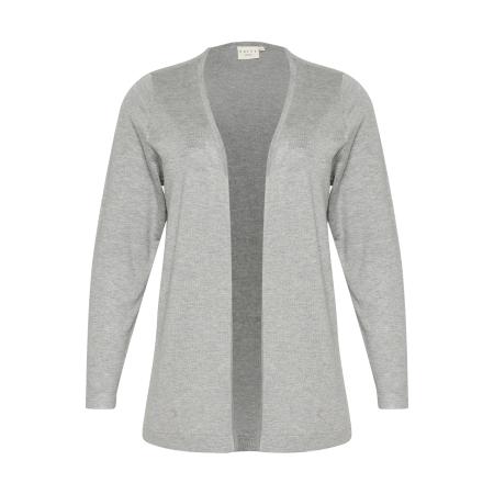 Kaffe KAFFE CURVE Gebreid vest KC Farsia grijs