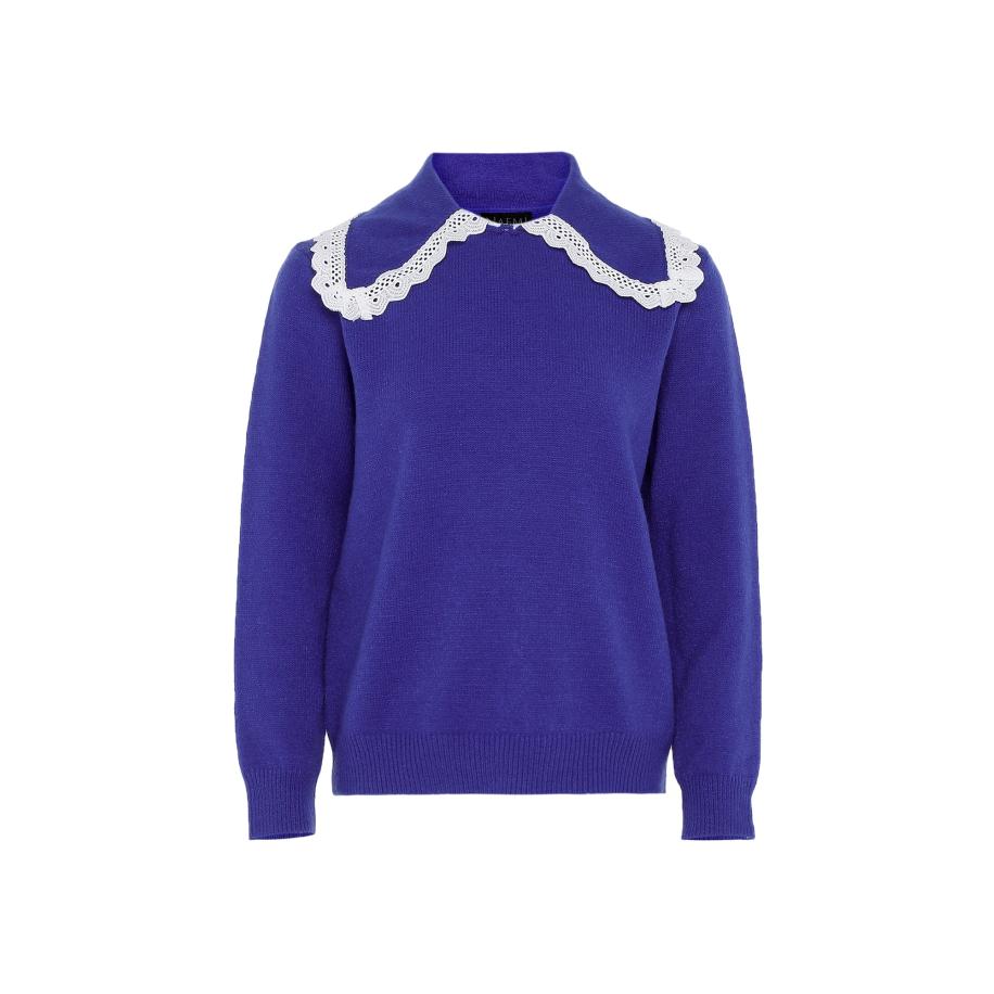 NAEMI Trui blauw / wit Blauw