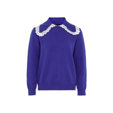 NAEMI Trui blauw / wit