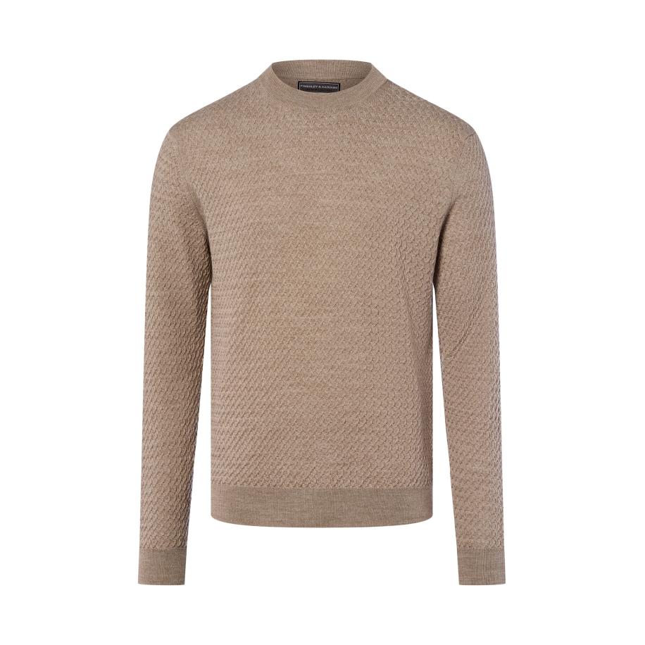 Finshley & Harding Finshley & Harding Trui grijs gemêleerd -