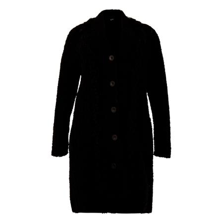 Yoek YOEK Gebreid vest chocoladebruin