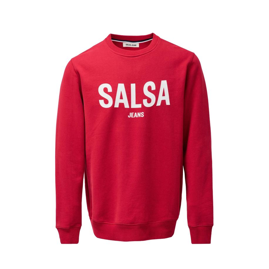 Salsa Salsa Jeans Sweatshirt rood / wit -