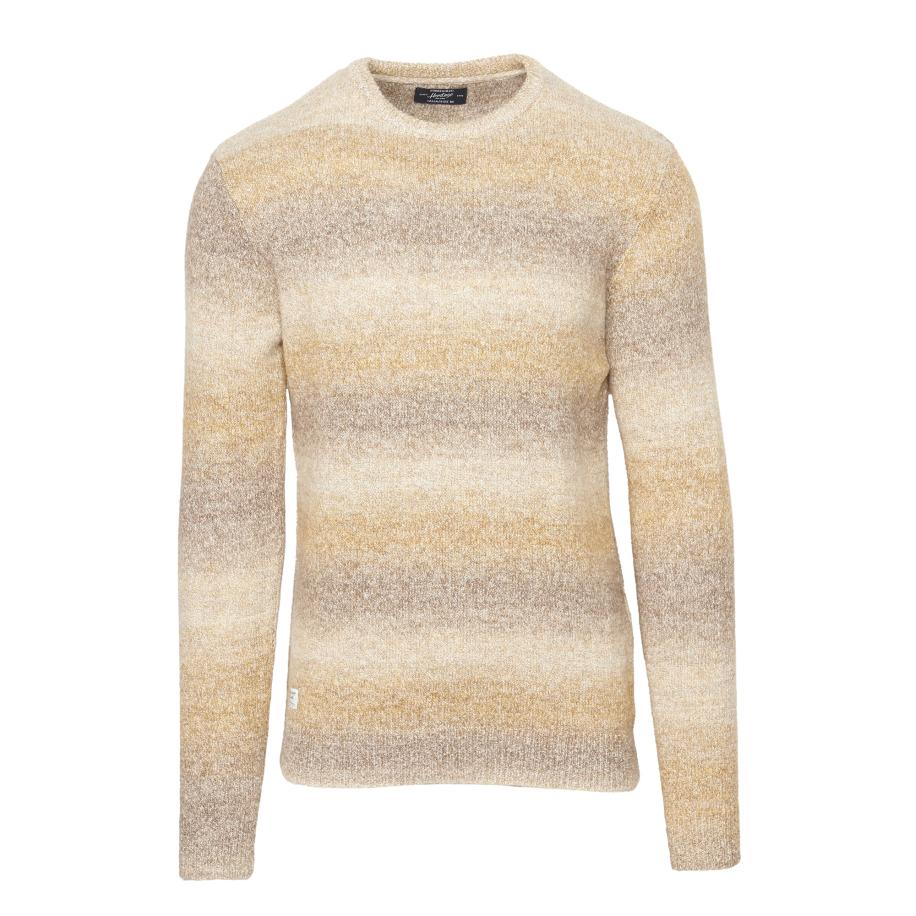 KOROSHI KOROSHI Trui beige / lichtbruin / lichtoranje -