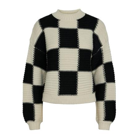 Pieces PIECES Trui PCNamie crème / zwart