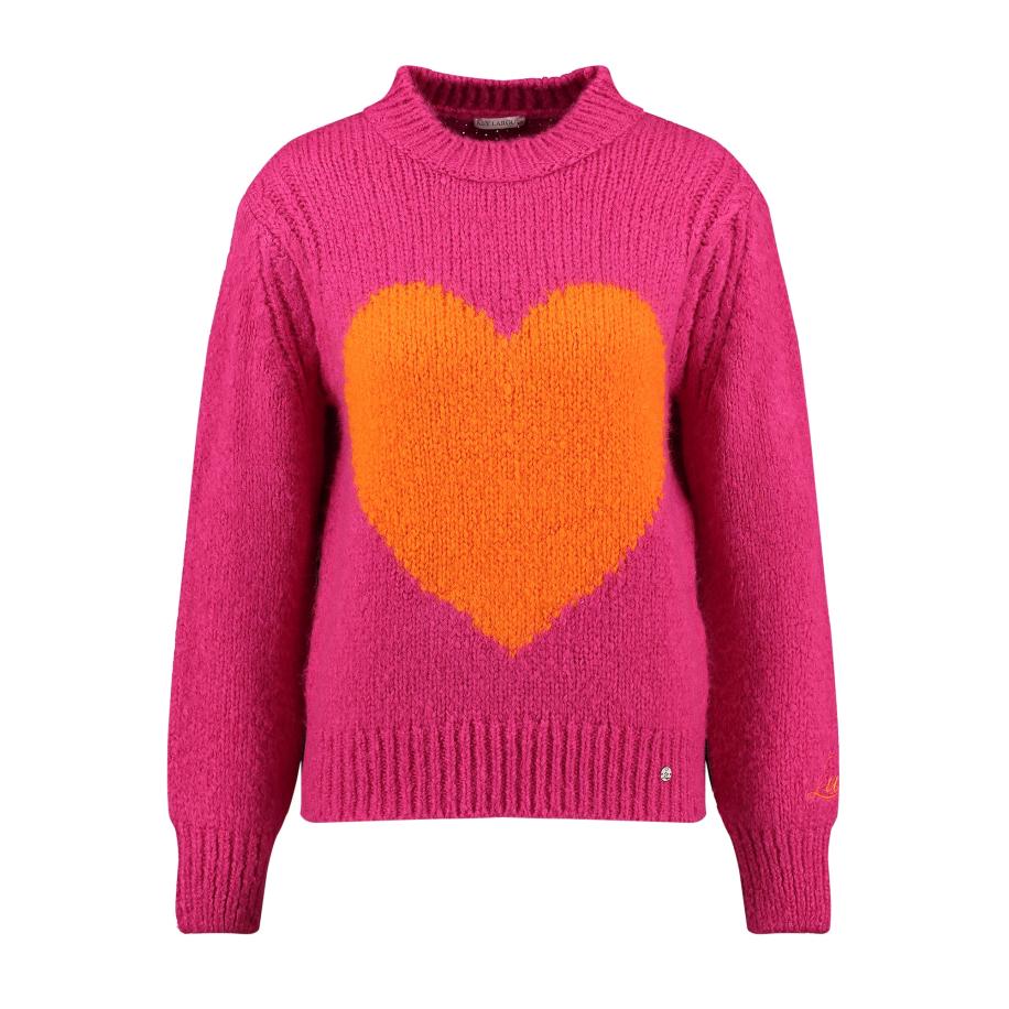 Key Largo Key Largo Trui Feeling oranje / pink -