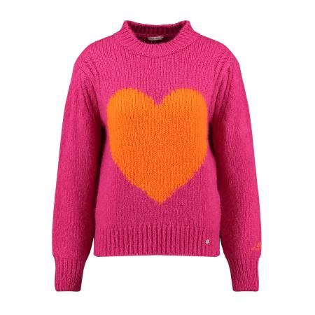 Key Largo Key Largo Trui Feeling oranje / pink