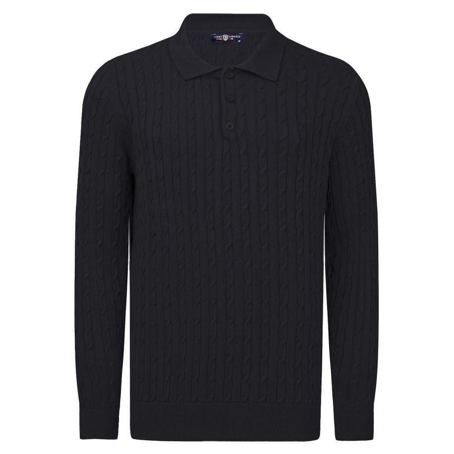 Jimmy Sanders Jimmy Sanders Trui navy -