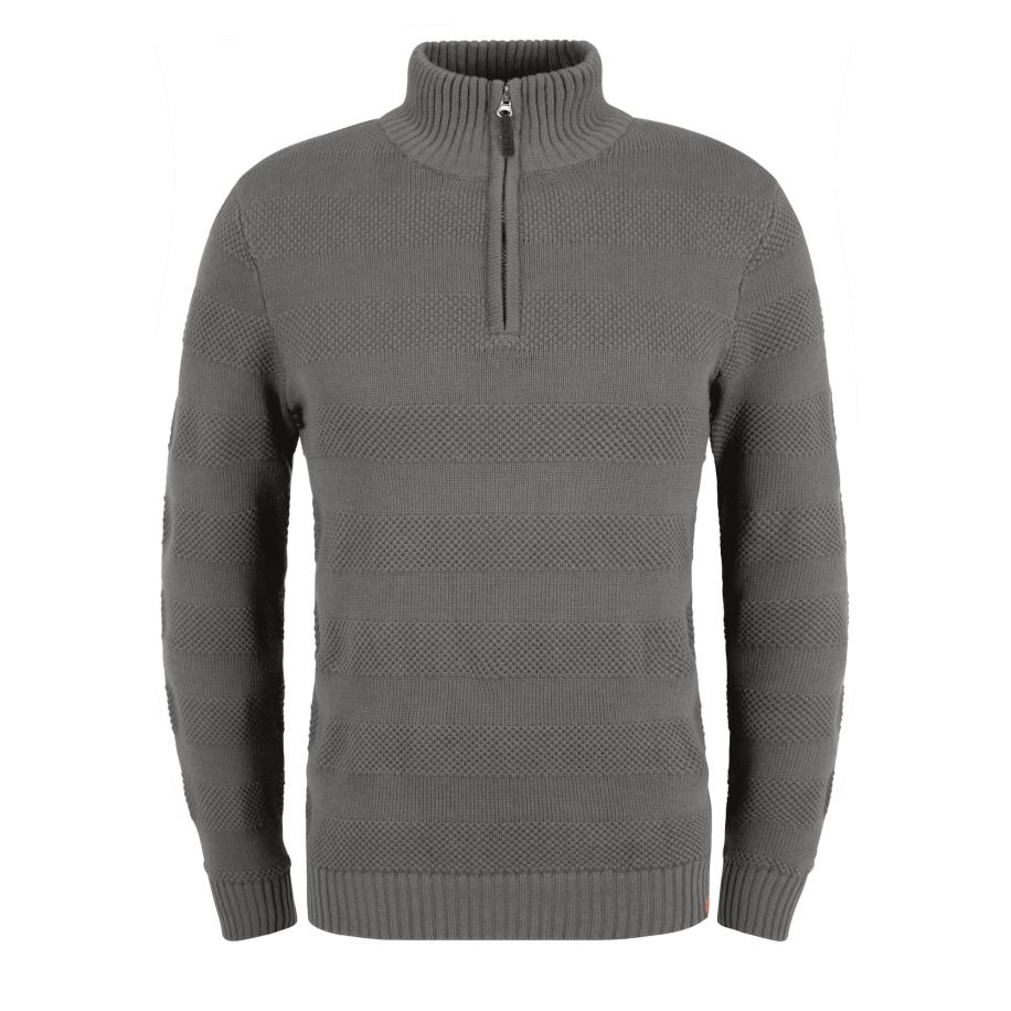 Blend BLEND Trui Gaspar donkergrijs -