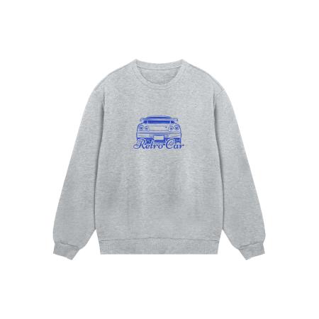 F4NT4STIC Sweatshirt blauw / grijs