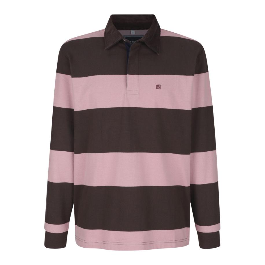 BABISTA Sweatshirt donkerbruin, Gestreept Bruin