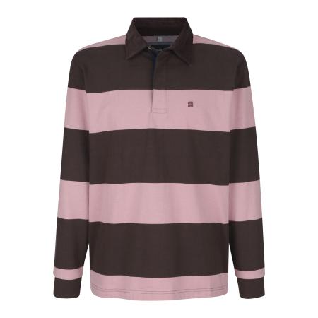 BABISTA Sweatshirt donkerbruin, Gestreept