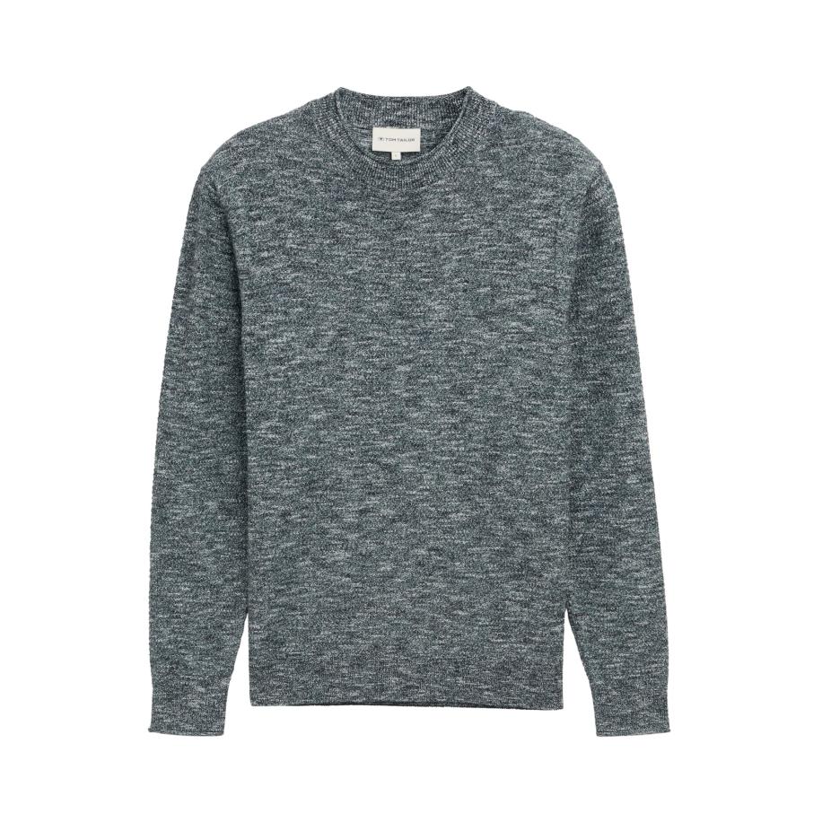 Tom Tailor TOM TAILOR Trui groen gemêleerd -