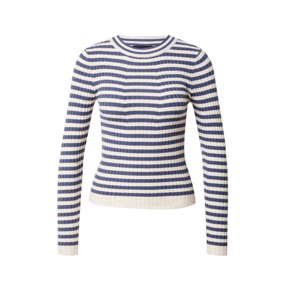 Pieces PIECES Trui Crista marine / wit -