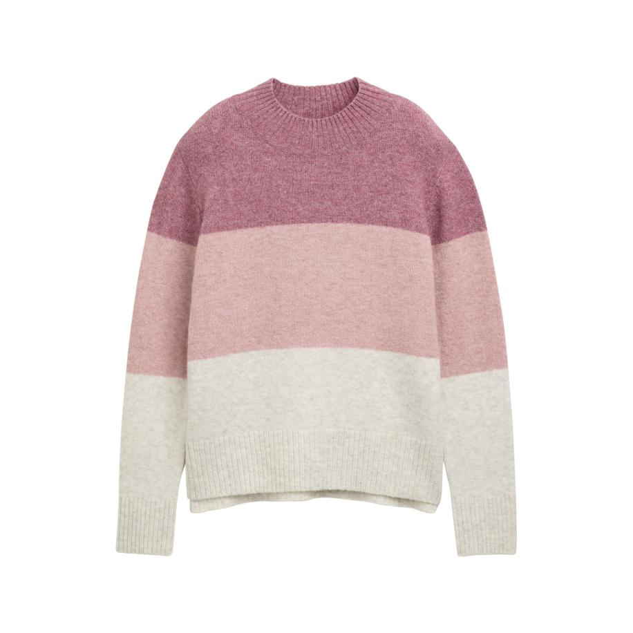 Tom Tailor TOM TAILOR DENIM Trui ecru / rosa / oudroze -