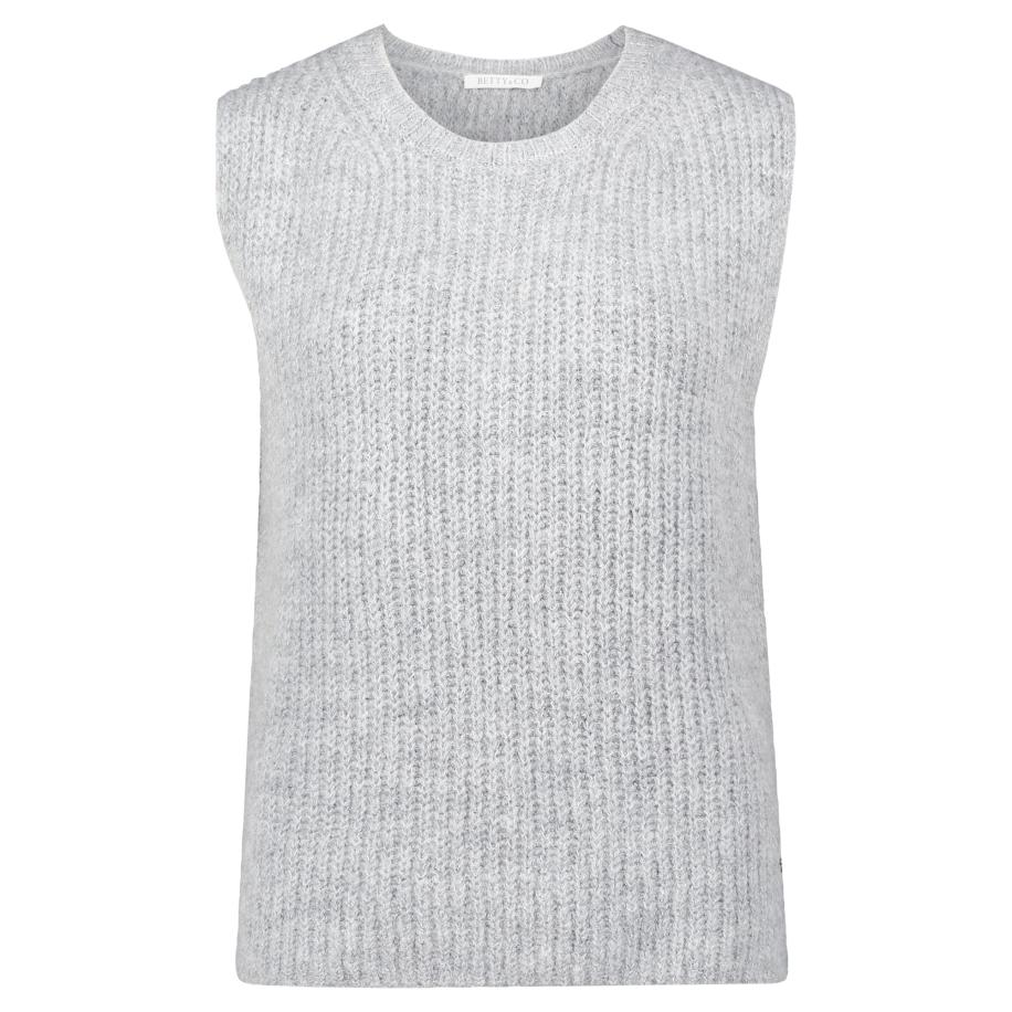 Betty & Co Betty & Co Trui zilvergrijs -