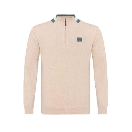 Jacey Quinn Jacey Quinn Trui beige gemêleerd / grijs