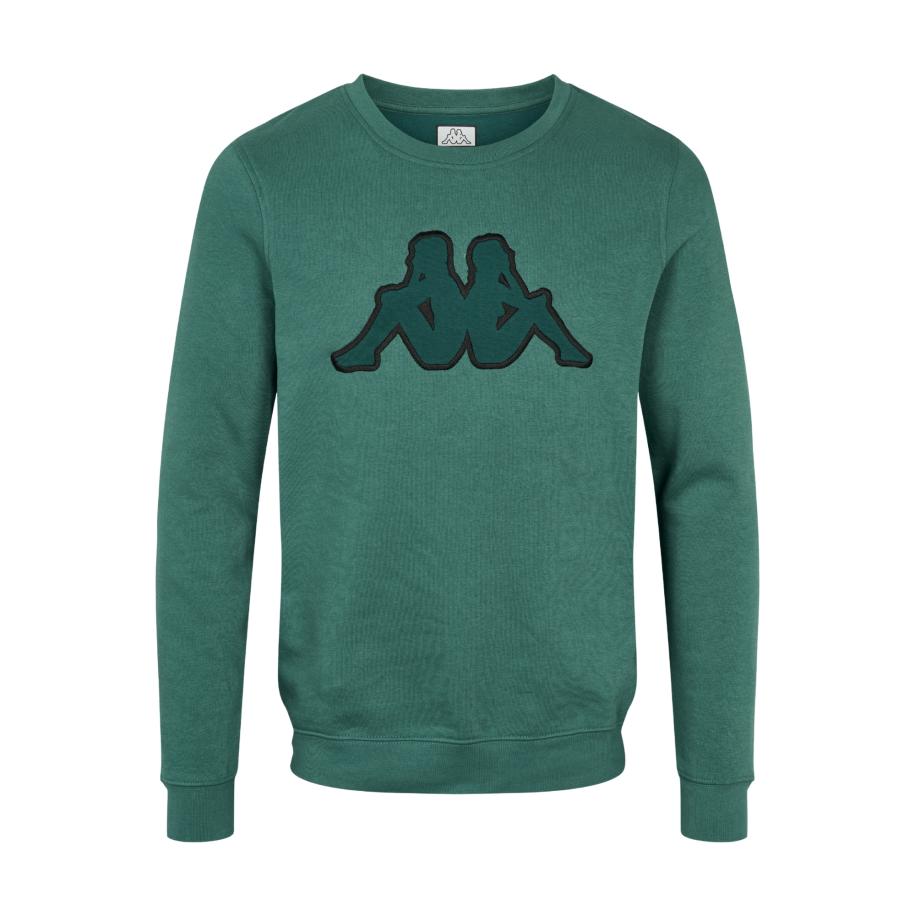 Kappa KAPPA Trui Airvit groen / donkergroen / zwart -