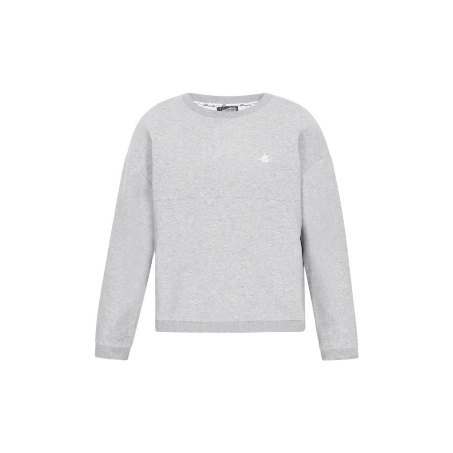 DreiMaster DreiMaster Vintage Sweatshirt grijs gemêleerd Zwart