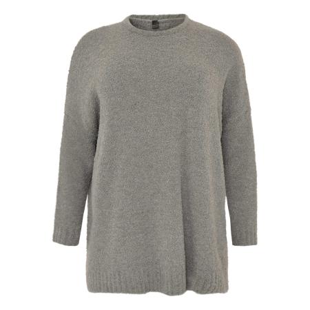 Yoek YOEK Trui Teddy grijs