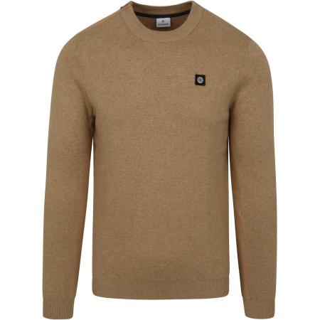 Blue Industry Trui Beige Zipper