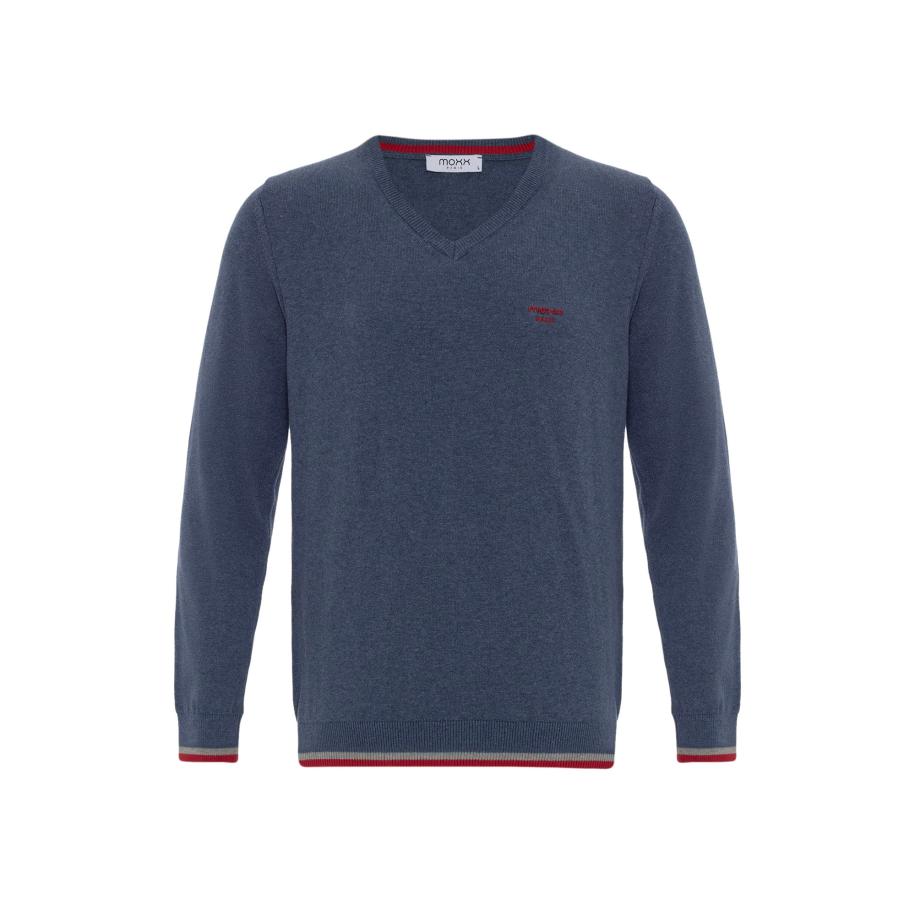 Moxx Paris Moxx Paris Trui indigo / bordeaux -