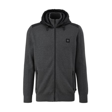 s.Oliver s.Oliver Gebreid vest donkergrijs / zwart