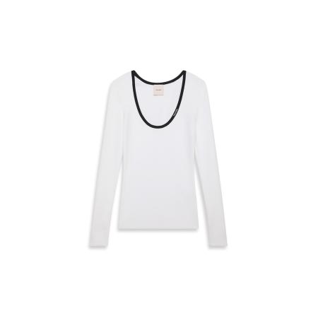 Calvin Klein Calvin Klein Jeans Trui zwart / wit