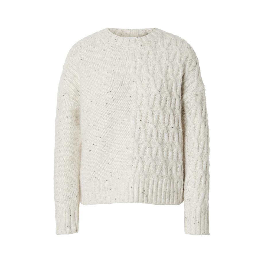 Vila VILA Trui VILUVIE beige gemêleerd -