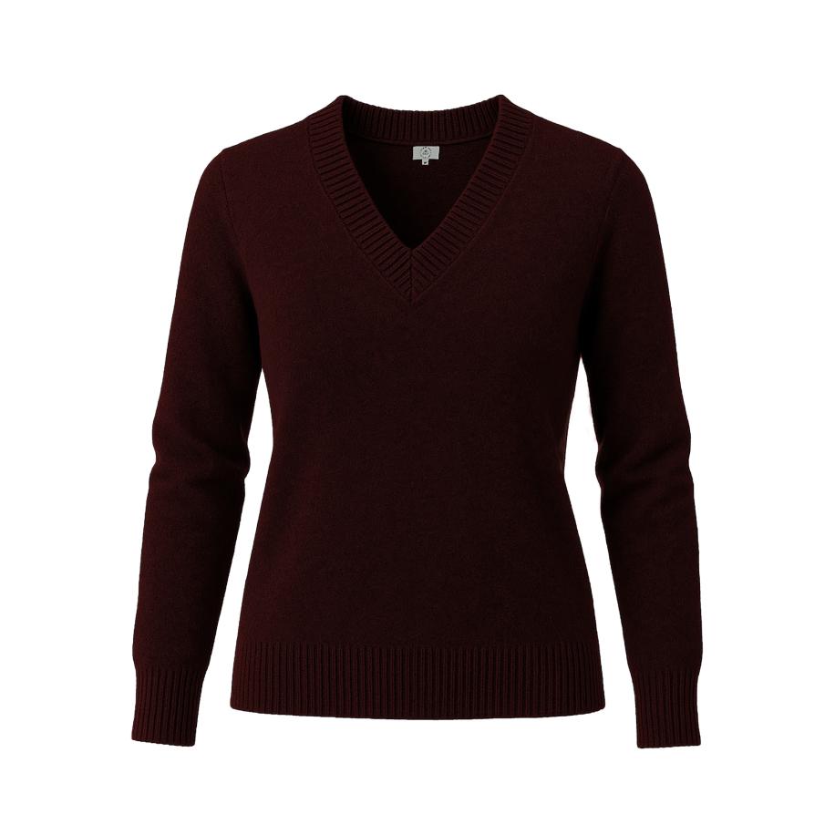 CASH-MERE.CH CASH-MERE.CH Trui merlot -