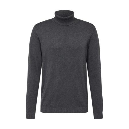 JACK & JONES Trui JJEBasic donkergrijs