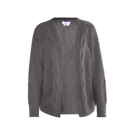 Usha usha WHITE LABEL Gebreid vest Vanne donkergrijs