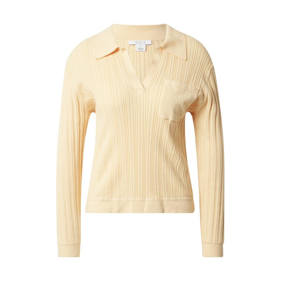 Aligne Aligne Trui Granada lichtgeel -