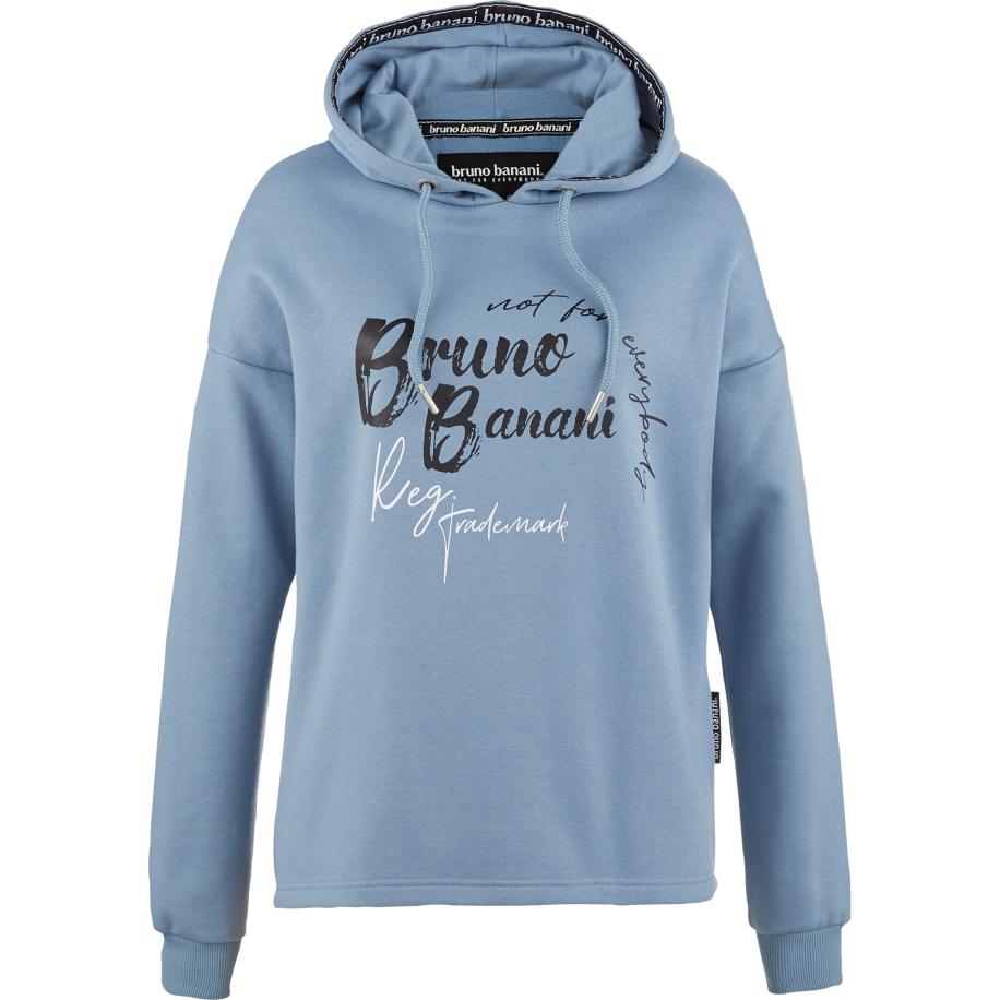 Bruno Banani Bruno Banani Sweatshirt Cameron blauw / zwart / wit -
