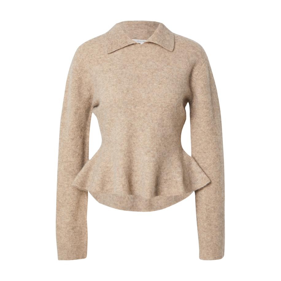 SECOND FEMALE Trui Selana camel Bruin