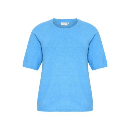 KAFFE CURVE Trui Sylvia blauw gemêleerd