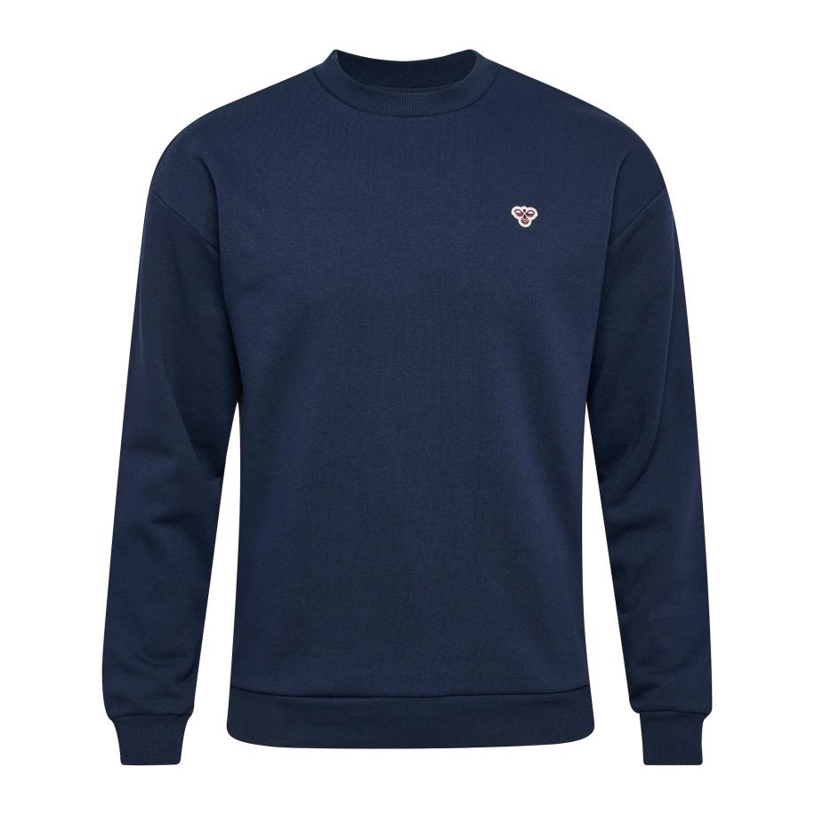 Hummel Hummel Sweatshirt marine / bruin / wit -