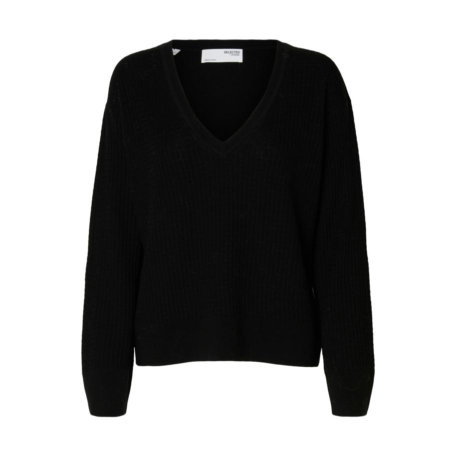 Selected SELECTED Trui SLFTHEA zwart -