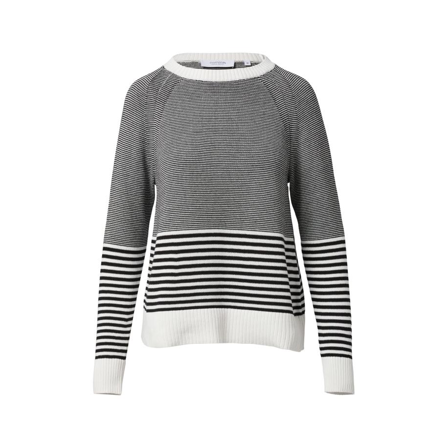 comma casual identity comma casual identity Trui zwart / wit -