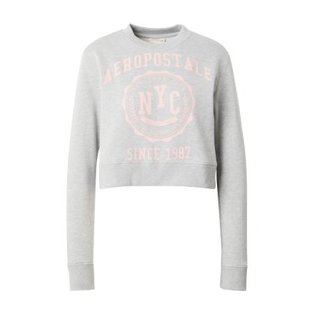 Aeropostale AÉROPOSTALE Sweatshirt grijs gemêleerd / pastelroze