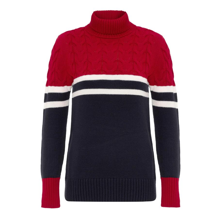 Jacey Quinn Jacey Quinn Trui rood / zwart / wit -