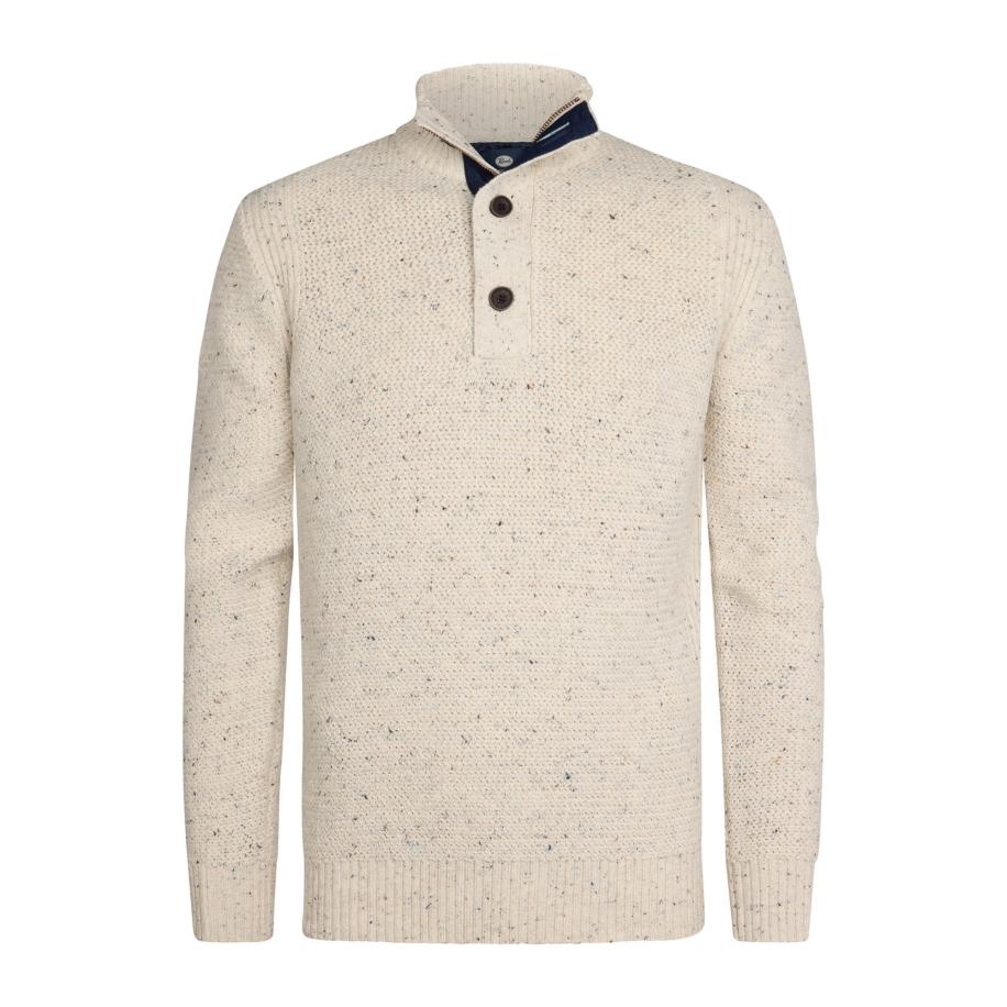 Petrol Industries Petrol Industries Trui Buffalo offwhite -