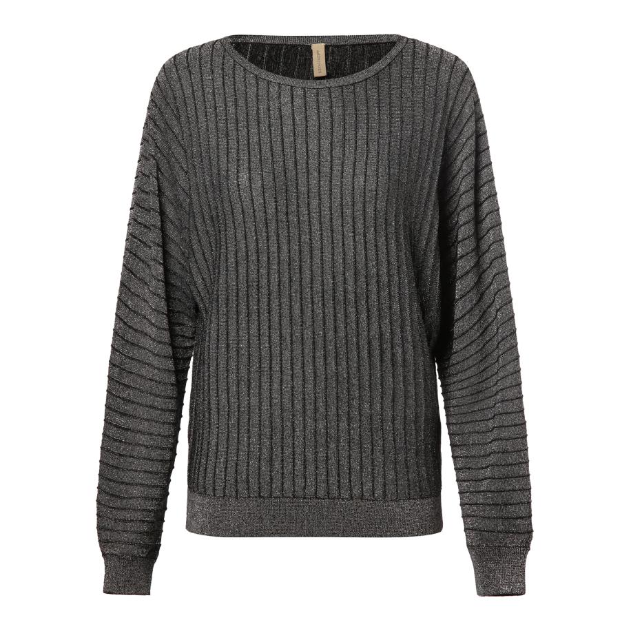 Soyaconcept Soyaconcept Trui Violetta 2 donkergrijs / zilver -