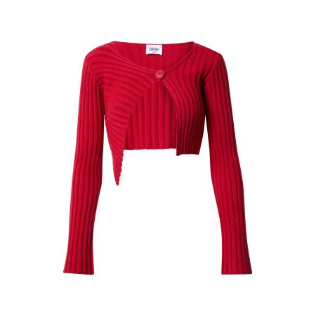 ABOUT YOU Bella x ABOUT YOU Gebreid vest Lena rood