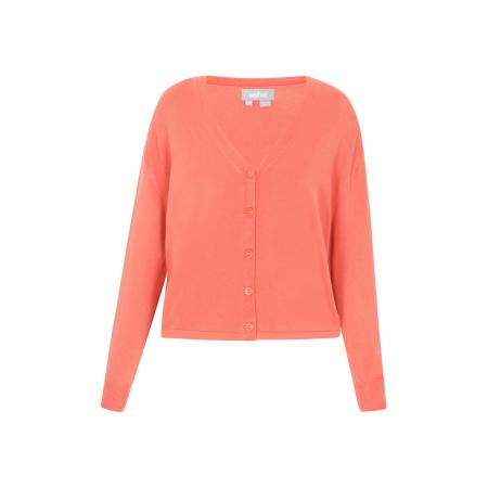 Usha Usha Gebreid vest Classic Look abrikoos