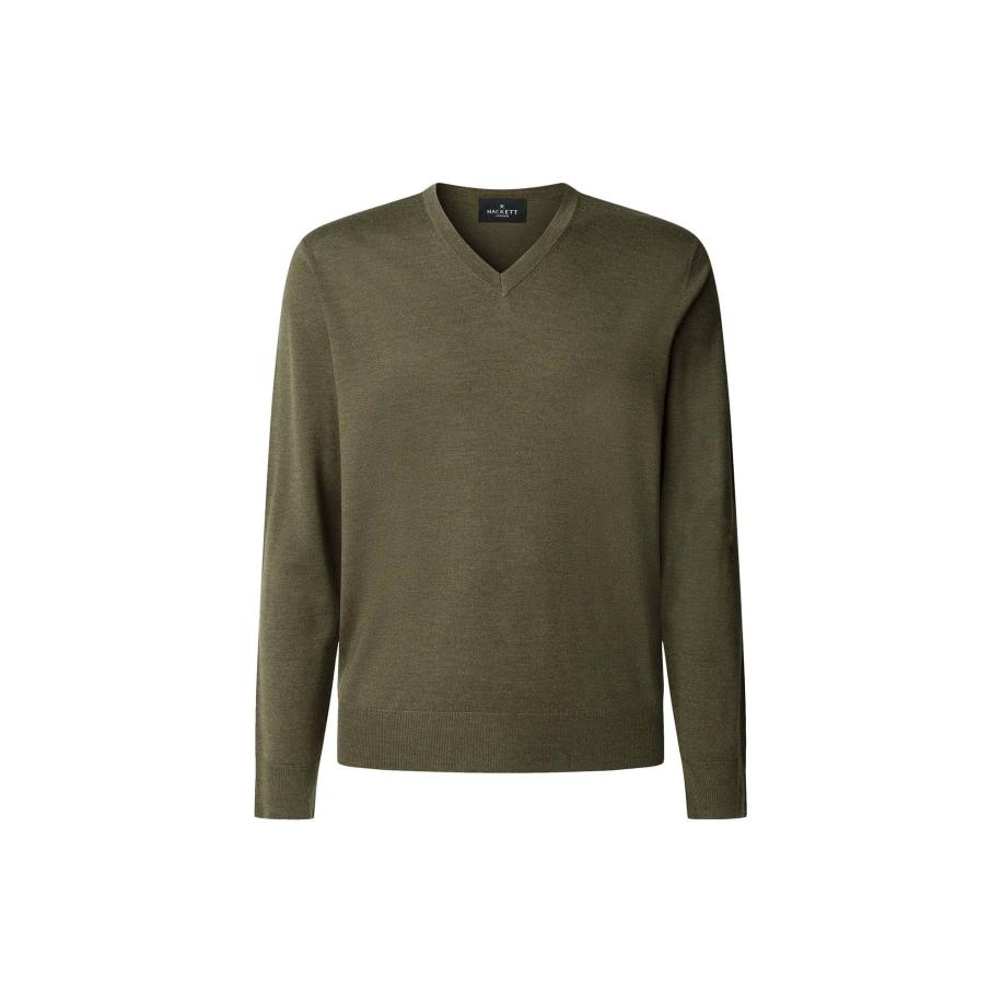 Hackett London Hackett London Trui olijfgroen -