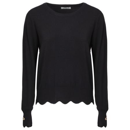 Influencer Influencer Trui Fancy zwart