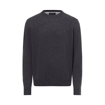 Andrew James Andrew James Trui marine / grijs