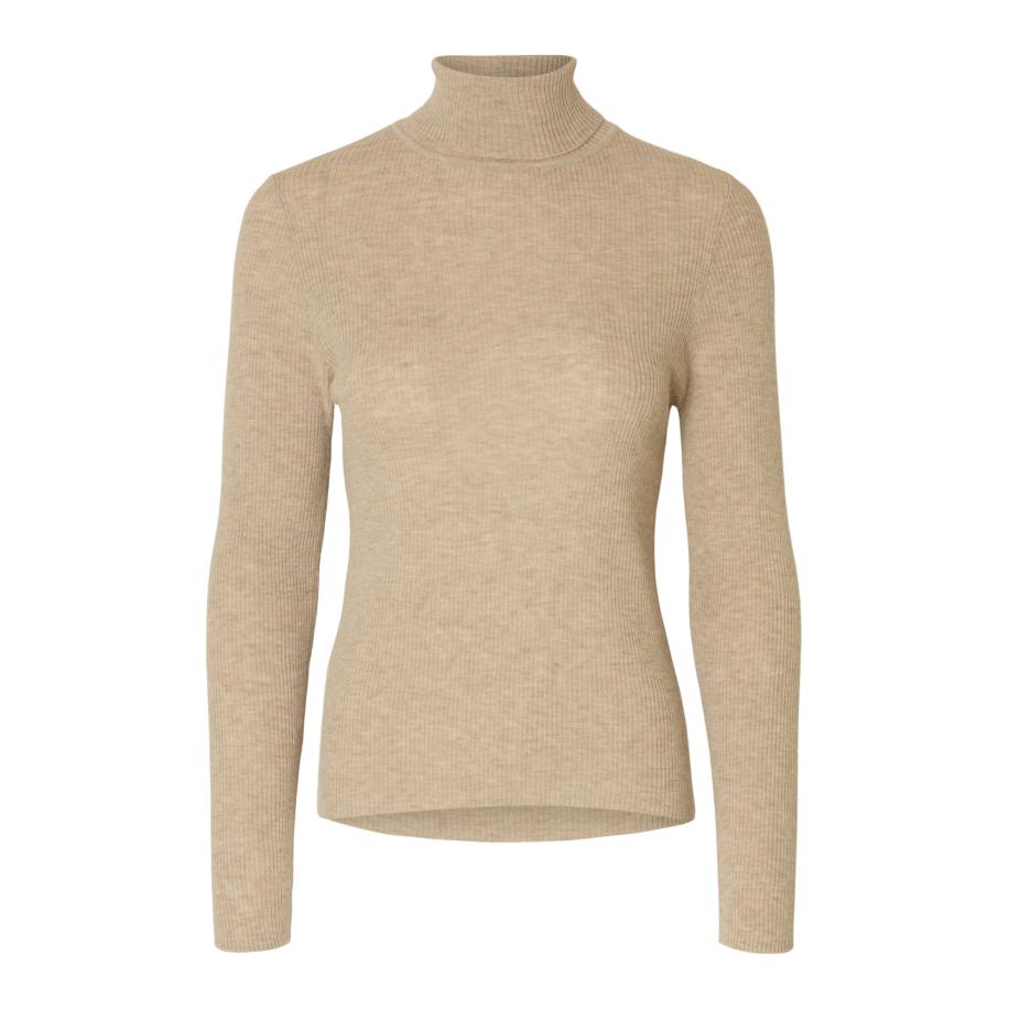 Selected SELECTED Trui SLFINGRID greige -