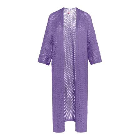 IZIA IZIA Gebreid vest lila